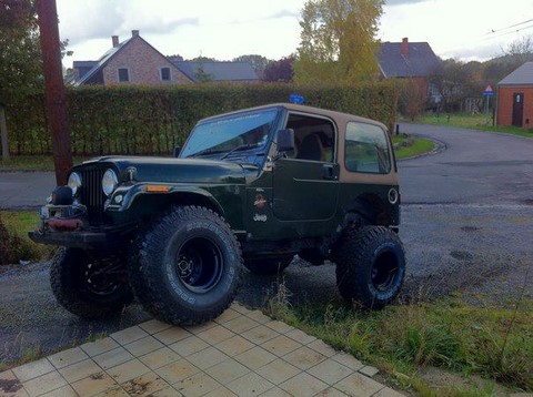 Convert a TJ in to a CJ7