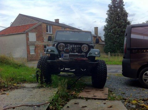 Convert a TJ in to a CJ7