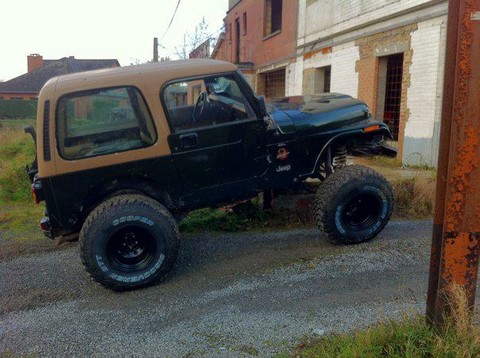 Convert a TJ in to a CJ7