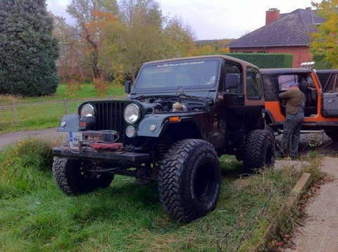 Convert a TJ in to a CJ7