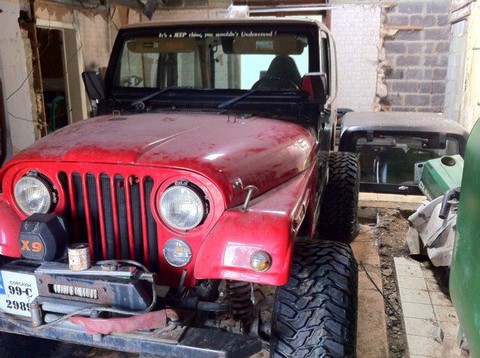 Convert a TJ in to a CJ7