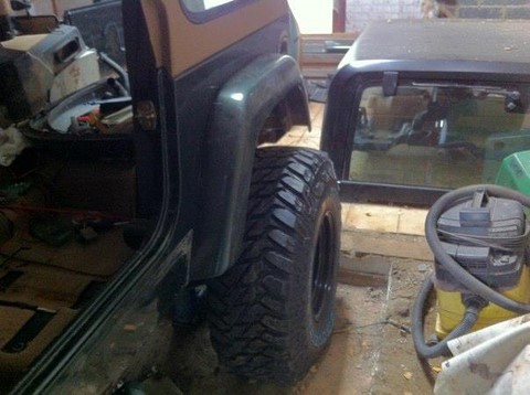 Convert a TJ in to a CJ7