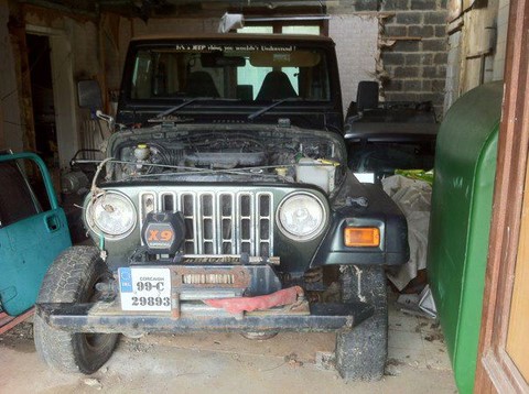 Convert a TJ in to a CJ7