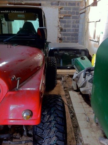 Convert a TJ in to a CJ7