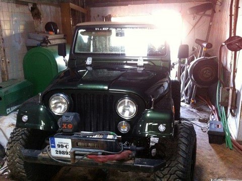 Convert a TJ in to a CJ7