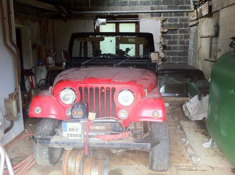 Convert a TJ in to a CJ7