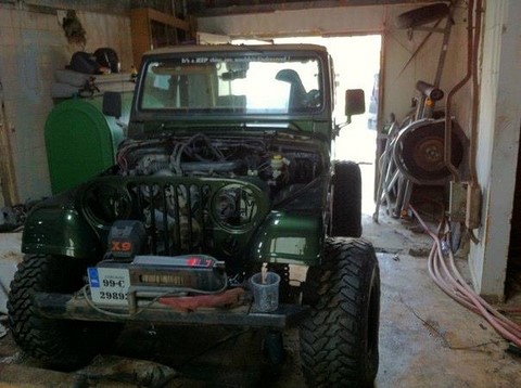 Convert a TJ in to a CJ7