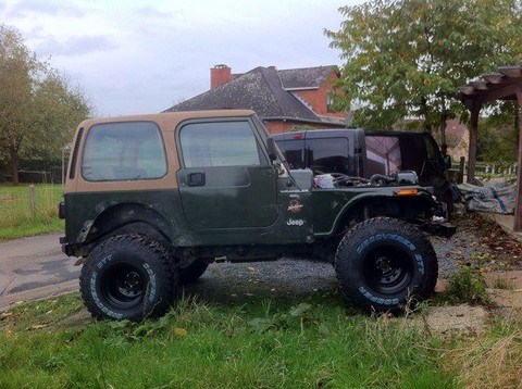 Convert a TJ in to a CJ7